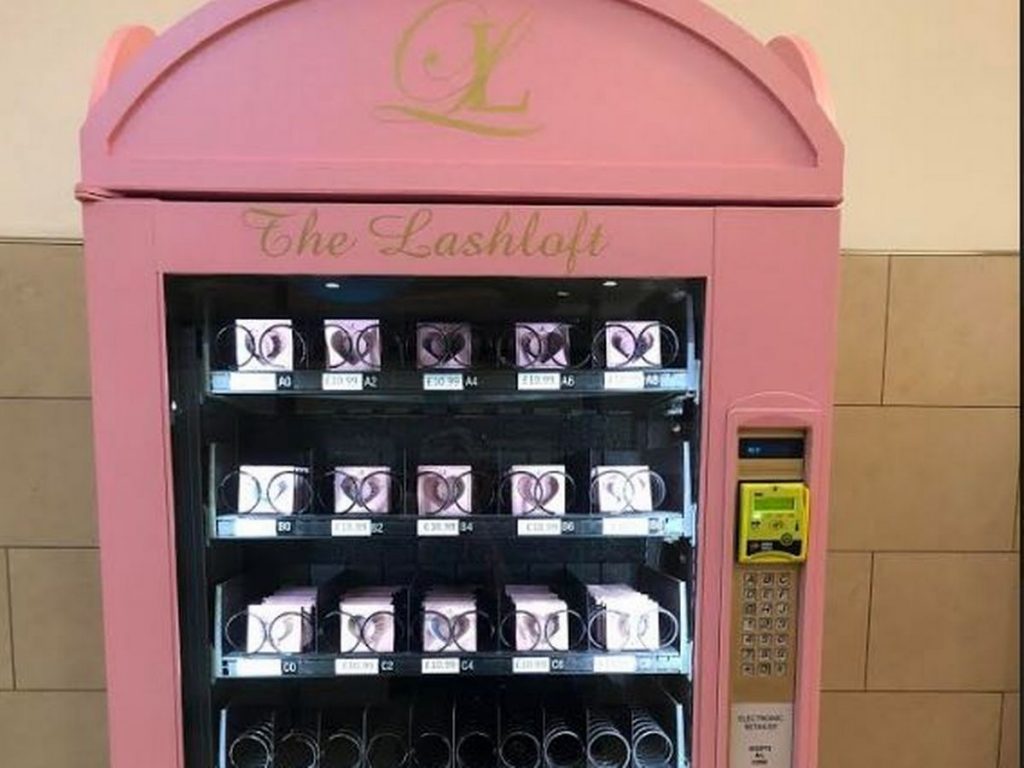 Vending Machine @ mesin layan diri eyelash